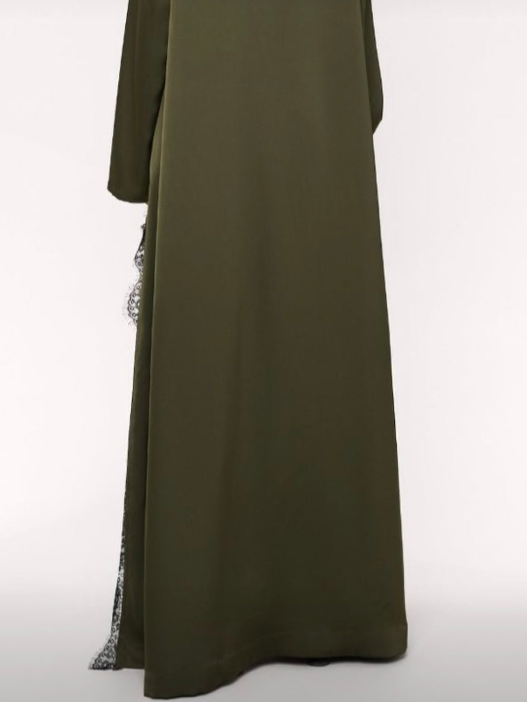 Olive Drape Abaya