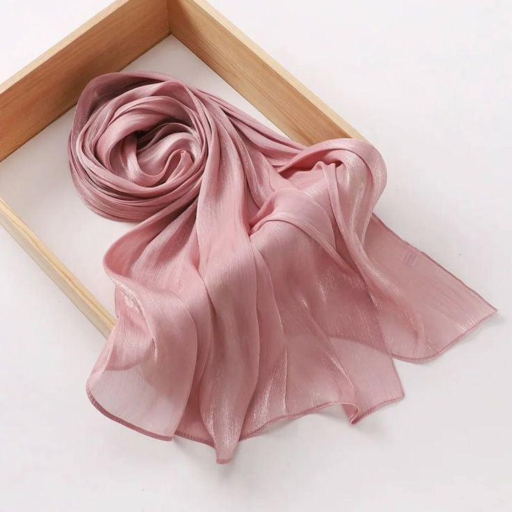 Shimmer Silk Series — Petal Pink
