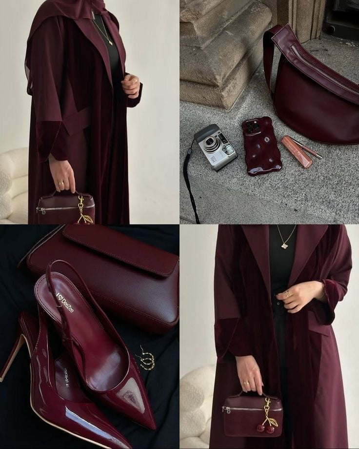 Qahwa Velvet Abaya