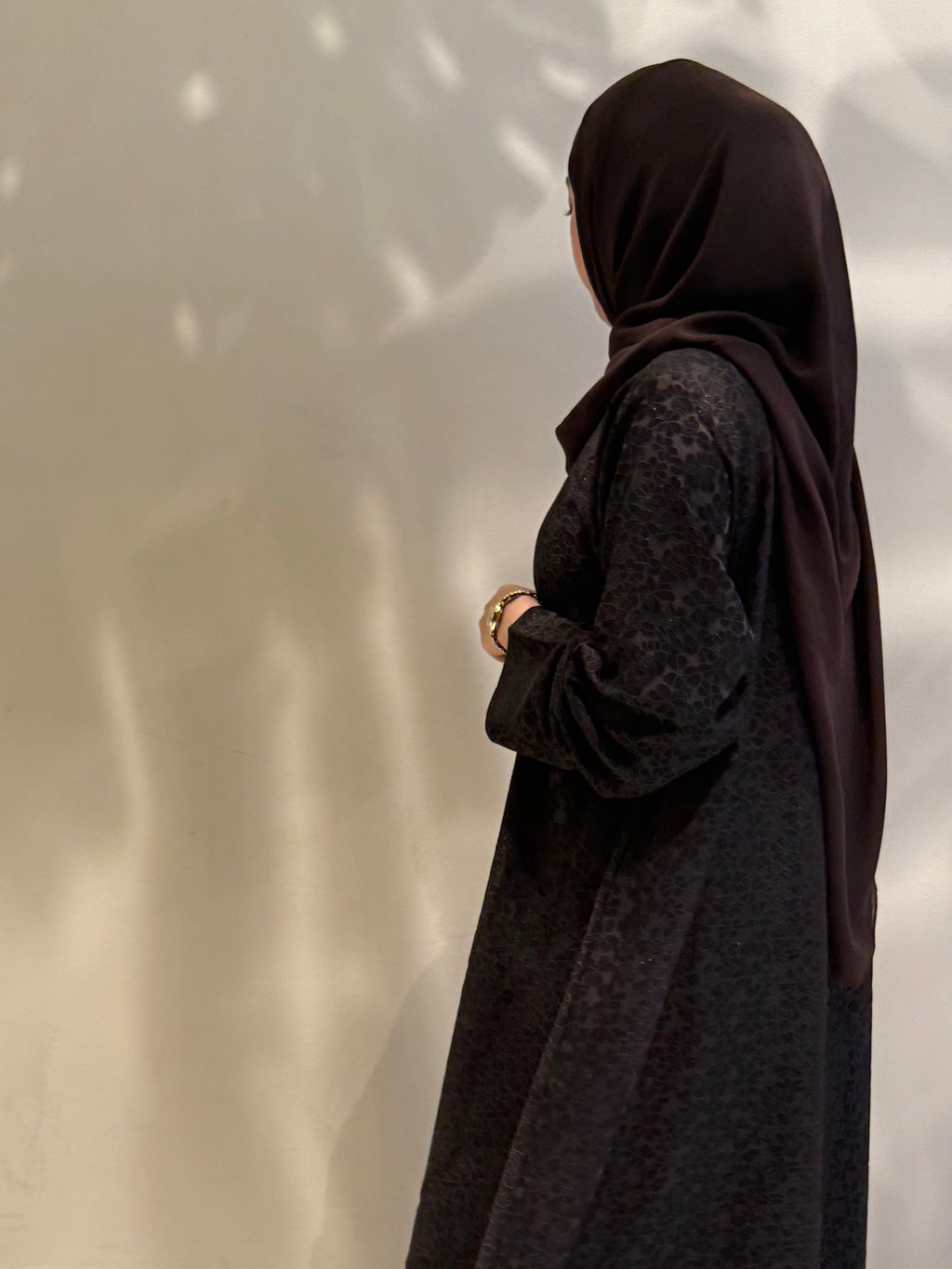 Floral Eclipse Abaya