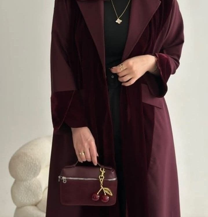 Qahwa Velvet Abaya